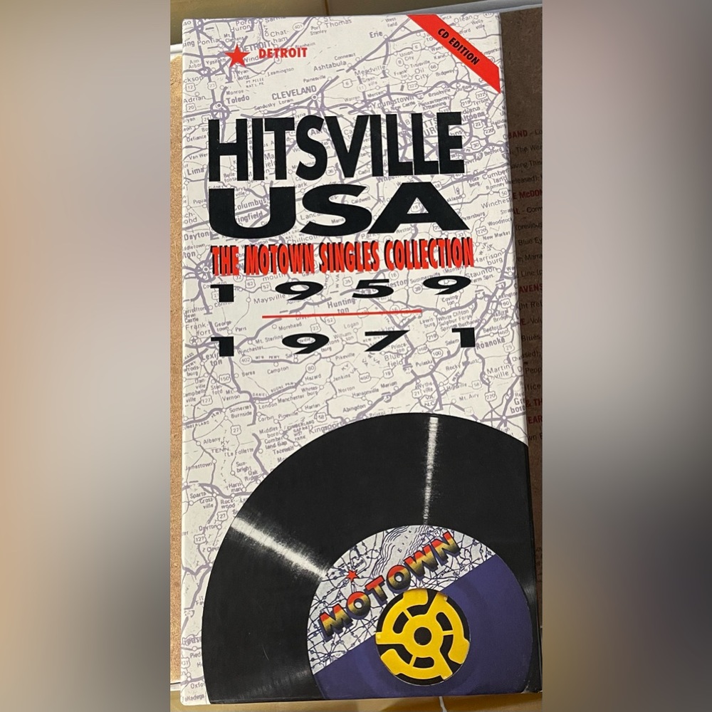 Motown Hitsville USA The Motown Singles Collection on 4 CD’s 104 Classic Songs